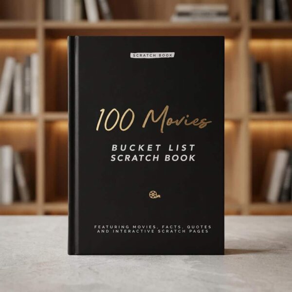 Ultimate 100 Movies Scratch Off Bucket List Book