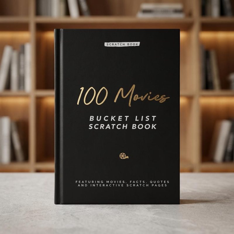 Ultimate 100 Movies Scratch Off Bucket List Book