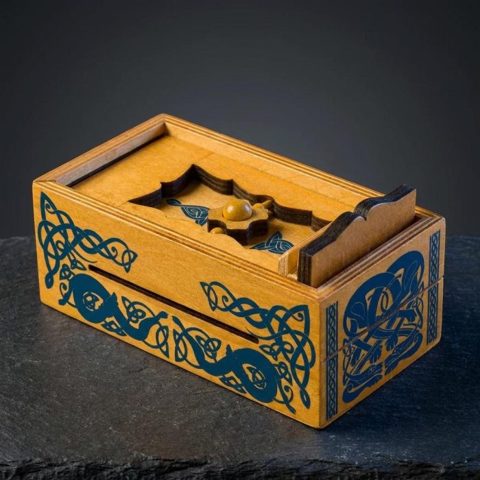 Unlock The Cash Wooden Viking Chest Puzzle 1