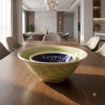 2 Fern Personalized Wedding Bowls