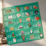 24 Hidden Holiday Traditions Round Jigsaw Puzzle 2