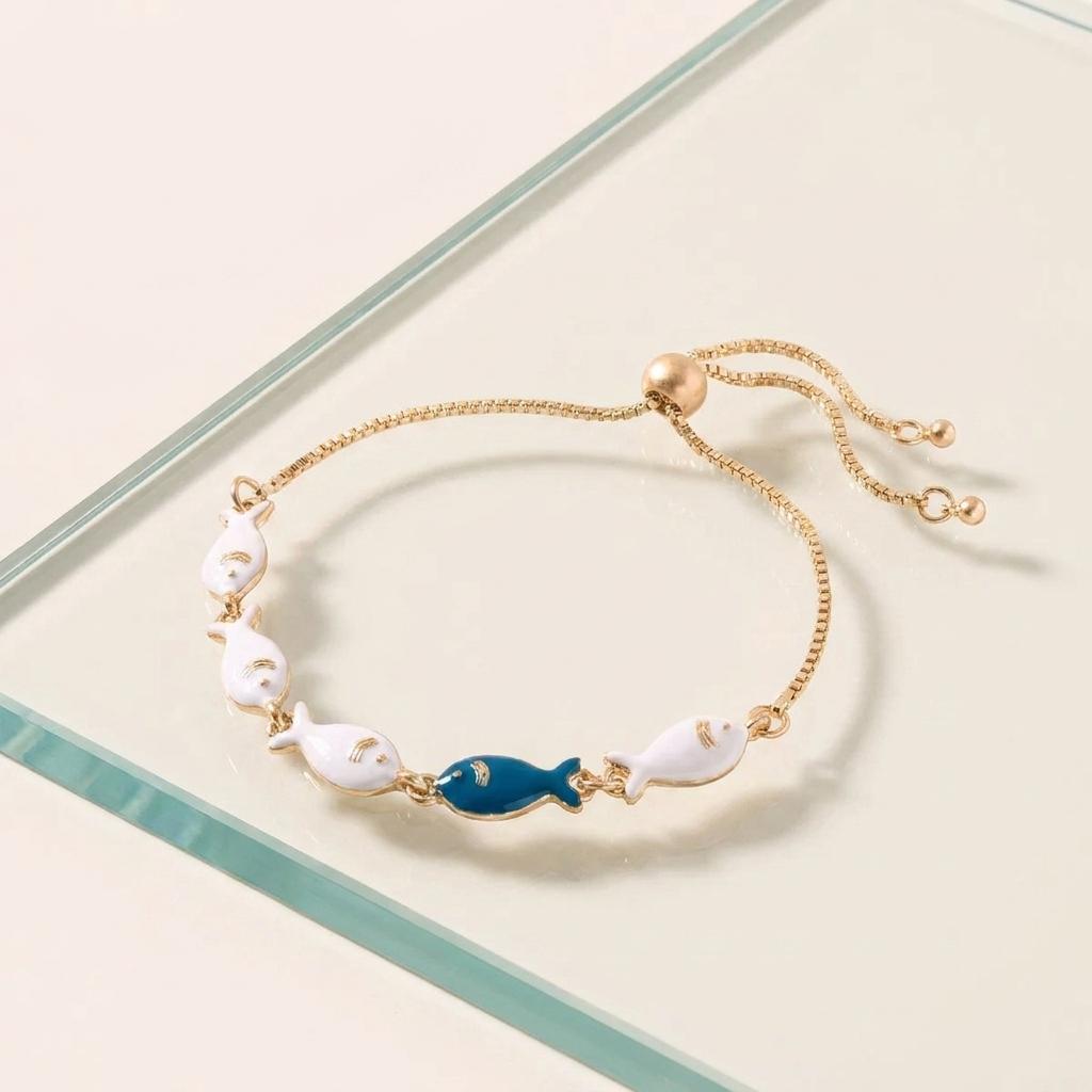 Adjustable Swimming Against The Current Bracelet Adjustable Swimming Against The Current Bracelet