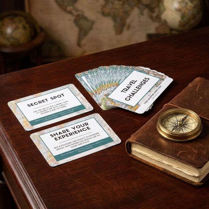 Adventurous Travel Challenges Card Deck 1