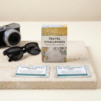 Adventurous Travel Challenges Card Deck