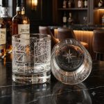All Roads Take Us Home Map Glass Duo