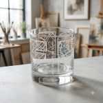 All Roads Take Us Home Map Glass Duo 2