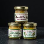 Artisan Gourmet Flavored Mustard Sampler Trio 1