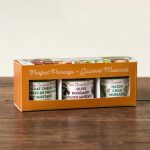 Artisan Gourmet Flavored Mustard Sampler Trio 12