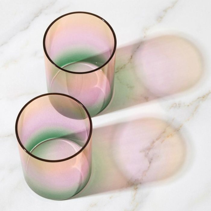Artistic Gradient Glasses – Set Of 2 1