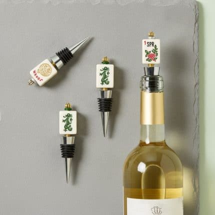 Authentic Repurposed Mahjong Tile Bottle Stopper