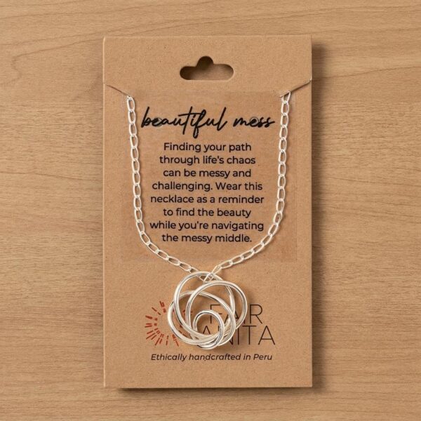 Beautiful Mess Sterling Silver Necklace