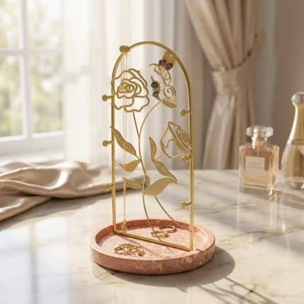 Blooming Garden Trellis Jewelry Display Stand