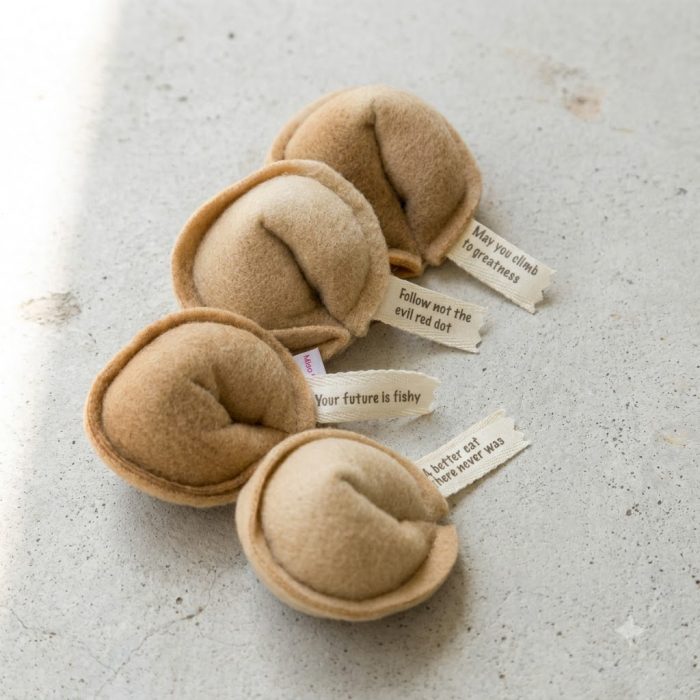 Catnip Fortune Cookie Toy 1