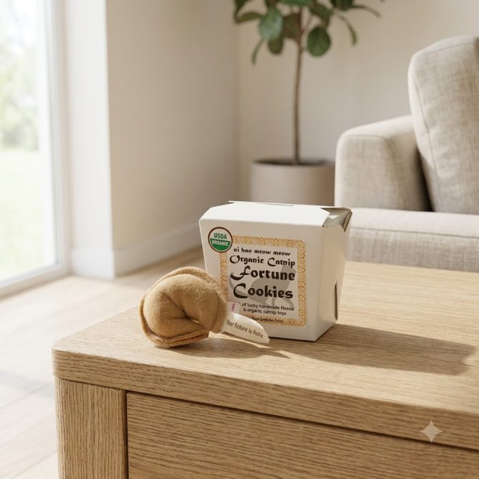 Catnip Fortune Cookie Toy