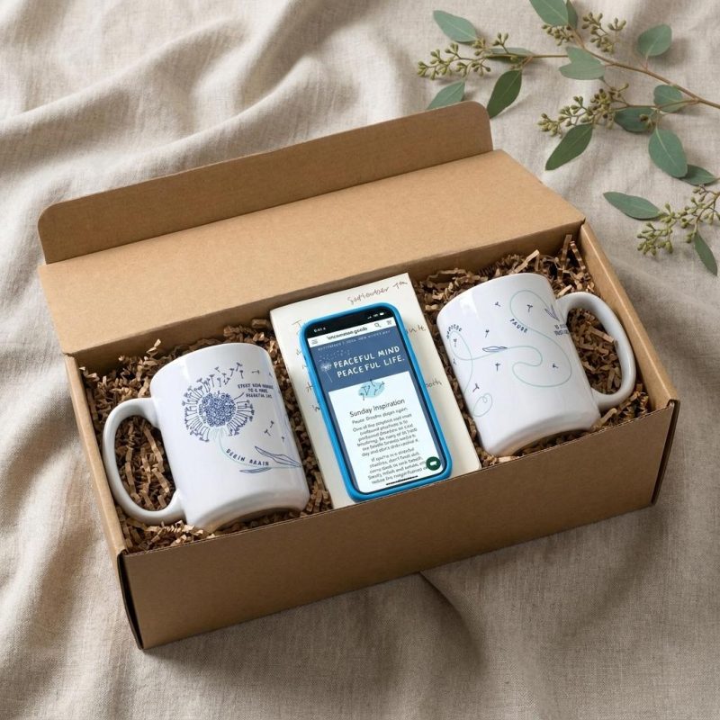 Ceramic Daily Mindfulness Interactive Qr Mug