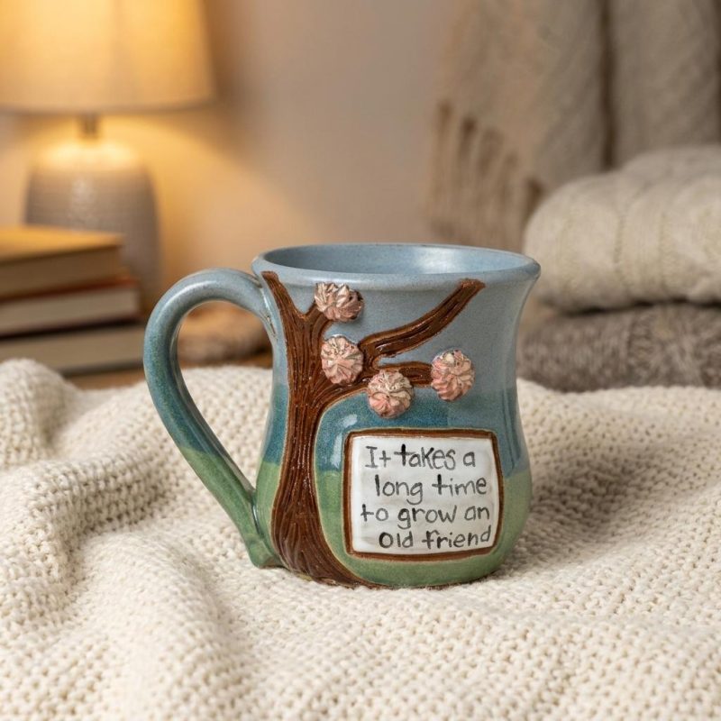 Ceramic Old Friends Keepsake Mug 1