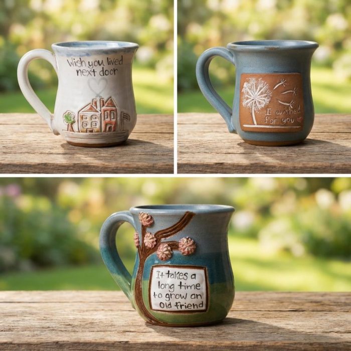 Ceramic Old Friends Keepsake Mug 4