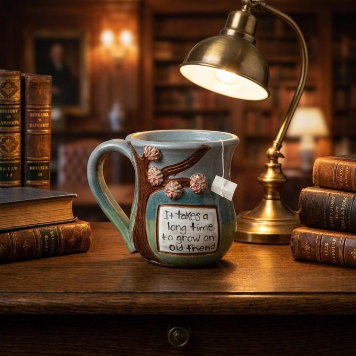 Ceramic Old Friends Keepsake Mug