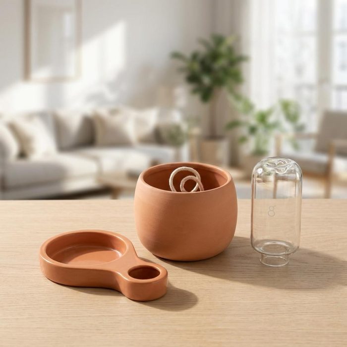 Ceramic Self-watering Planter & Propagation Station 2