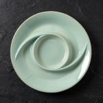 Ceramic Swirling Chip & Dip Platter 2