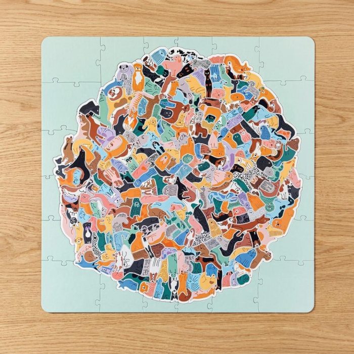 Challenging 299 Dogs And A Cat Cluster Puzzle 2