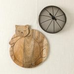 Charming Cozy Cat Serving Board & Cloche 2