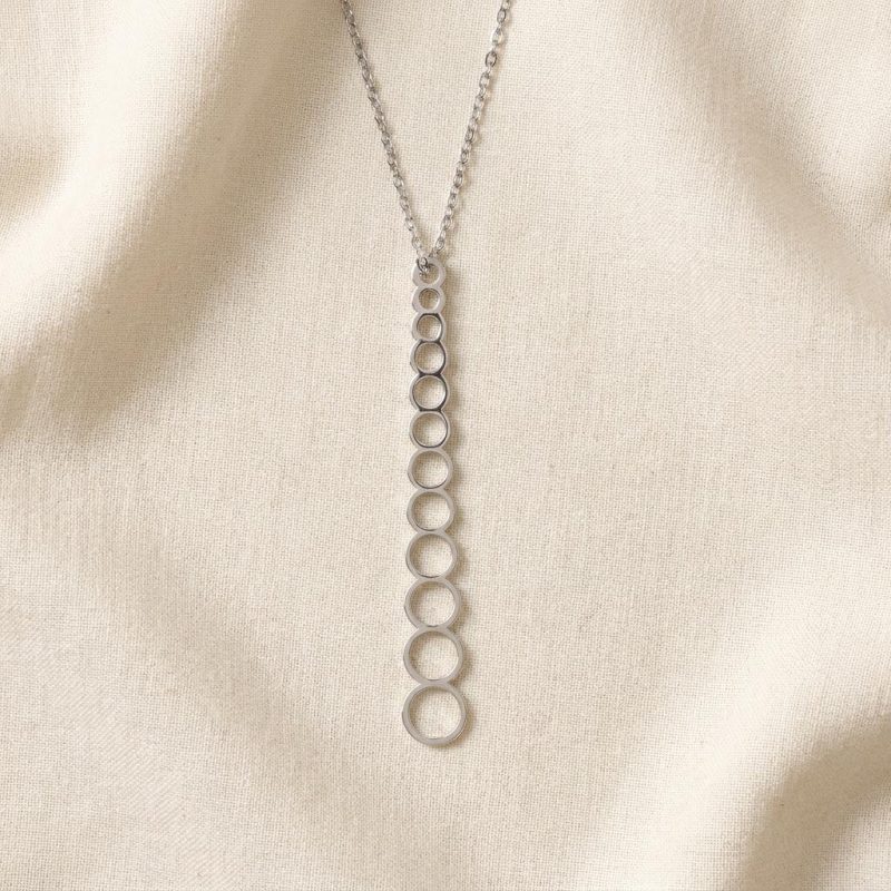 Clever Knitter’s Needle Gauge Necklace