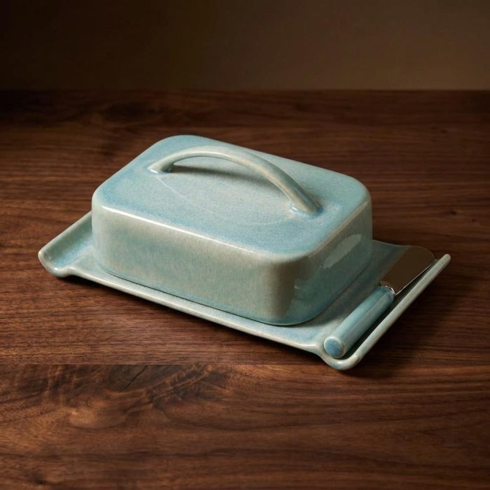 Clever No Mess Porcelain Butter Dish 3
