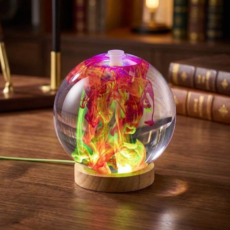 Color-changing Glowing Fluorescent Orb