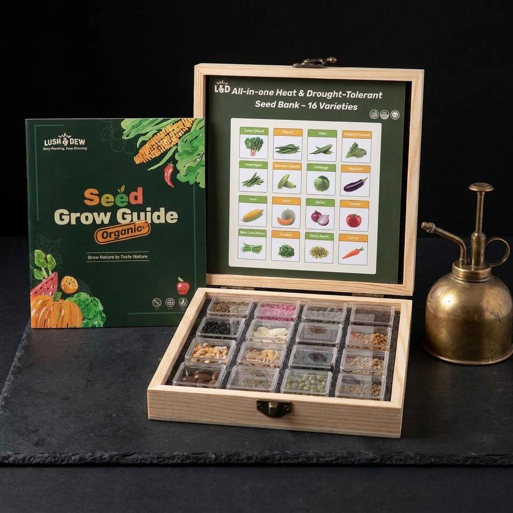 Complete Garden To Table Seed Bank Gift Set Complete Garden To Table Seed Bank Gift Set
