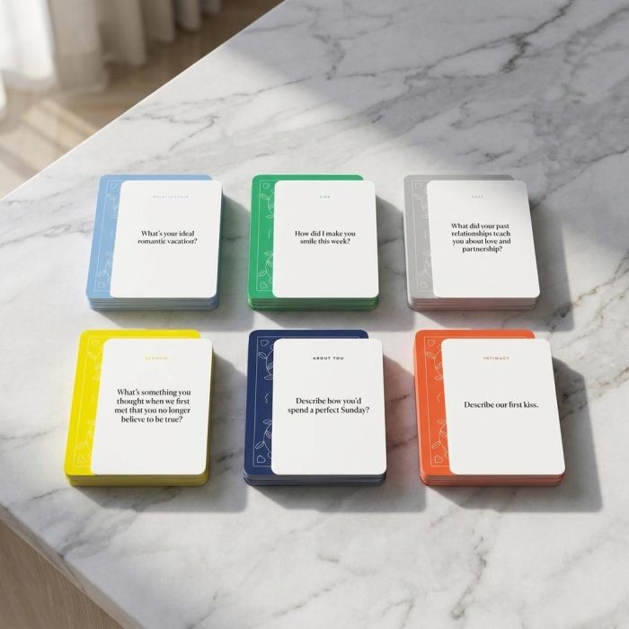 Couples' Intimacy Card Deck 1