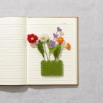 Cute Blooming Book Magnetic Bookmark