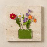 Cute Blooming Book Magnetic Bookmark 2