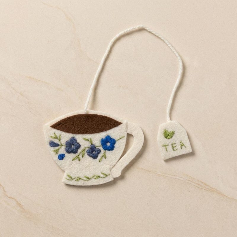 Cute Cozy Tea Bookmark