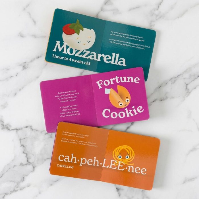 Cute Future Foodie Board Book Set 1