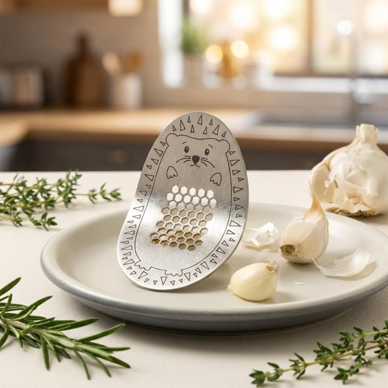 Cute Hedgehog Prickly Pal Garlic Press