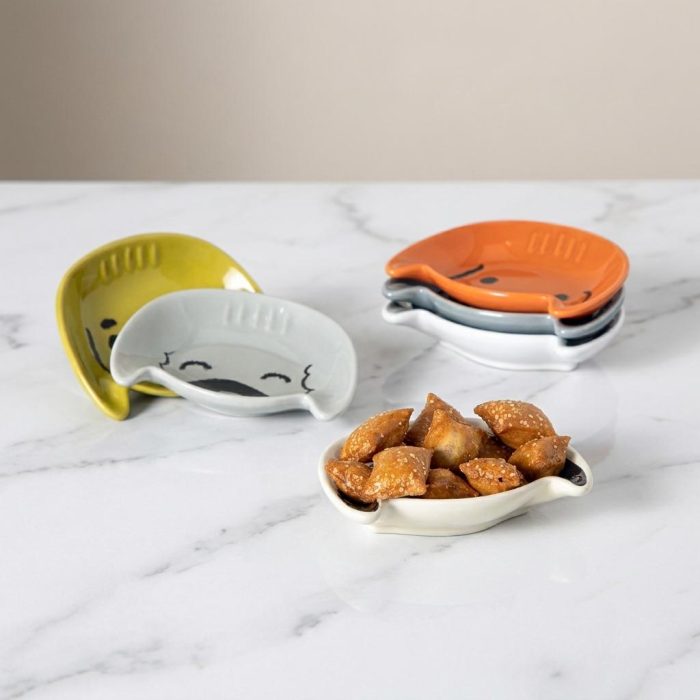 Cute Little Dog Snack Dishes - Set Of 6 1