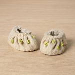 Cute Little Dumpling Wool Baby Booties 1
