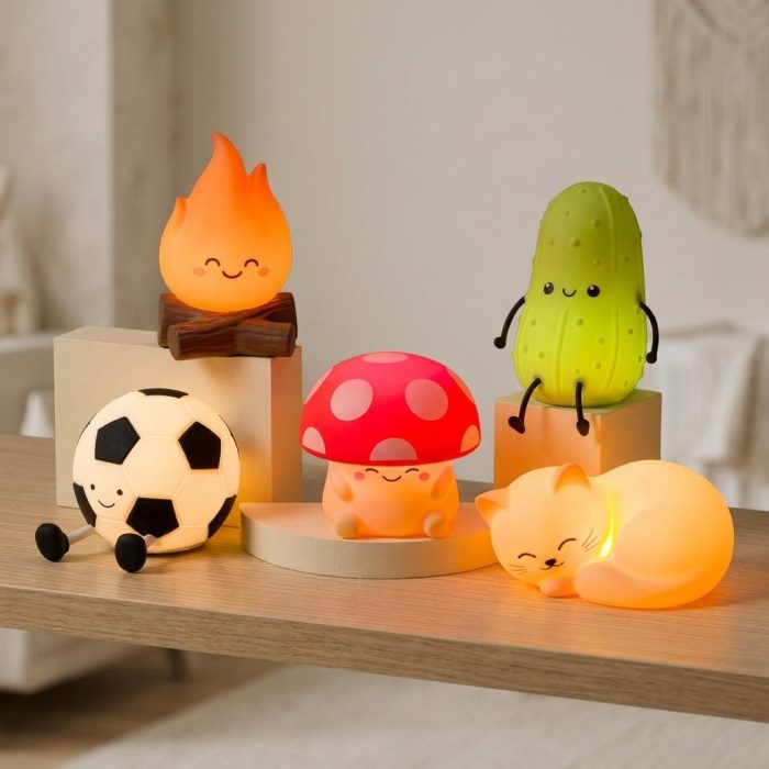 Cute Magical Mushroom Friend Squishy Light 2