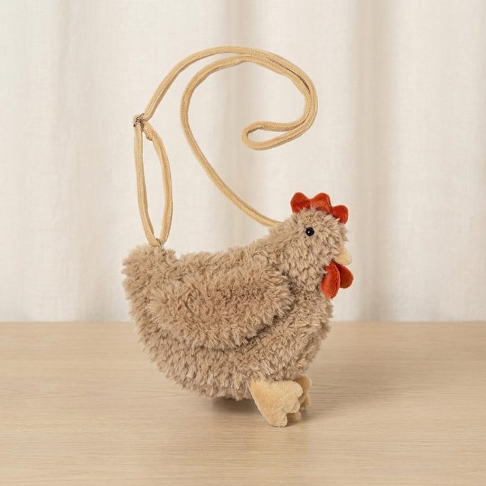 Cute Plush Crossbody Chicken Purse 1