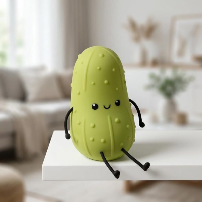 Cute Positive Pickle Pal Squishy Light 1