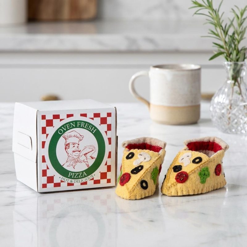 Cute Small Slice Pizza Booties