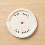 Cute You Cook I'll Clean Double Spoon Rest