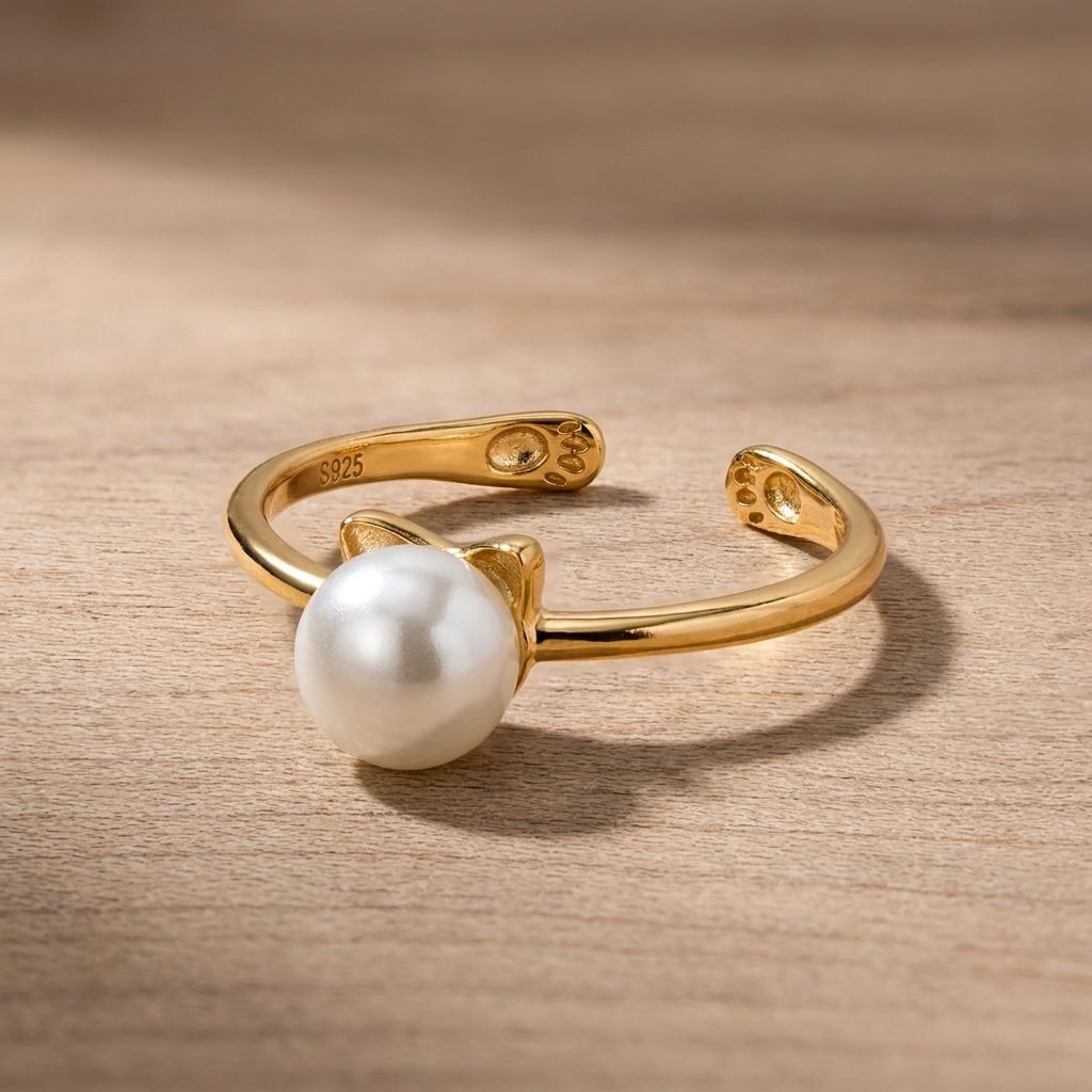 Dainty Cat Lady Ring 1 Dainty Cat Lady Ring 1