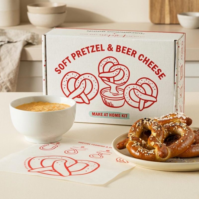 Delicious Savory & Sweet Pretzel And Beer Cheese Kit