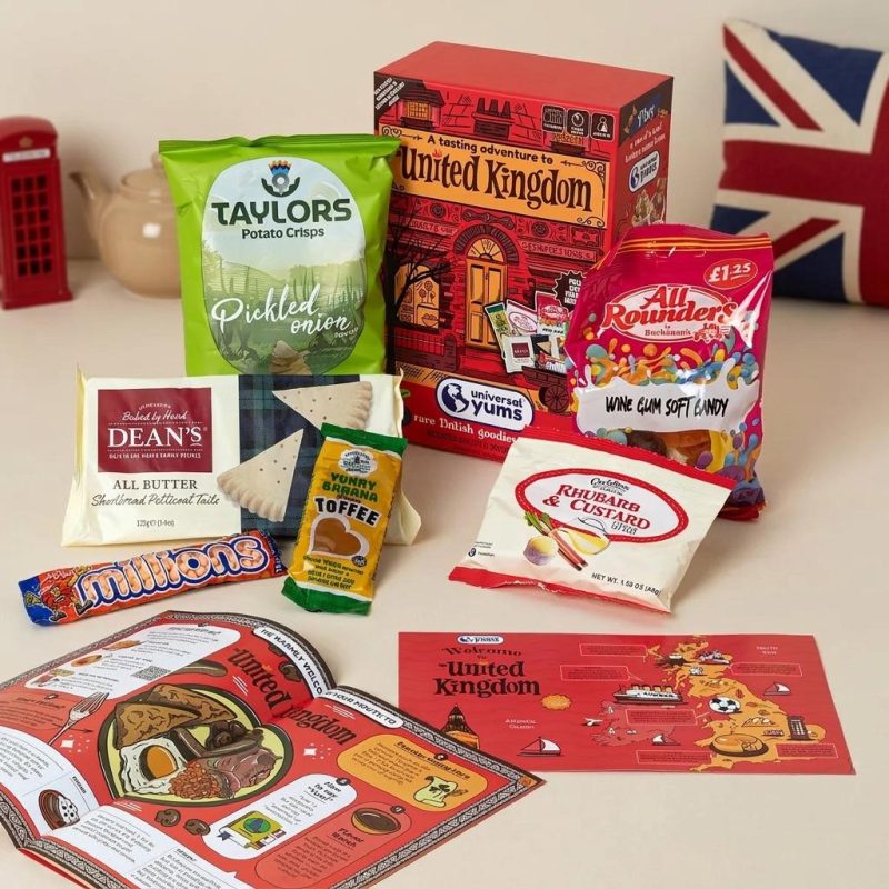 Delicious Taste Of The U.k. Adventure Snack Box