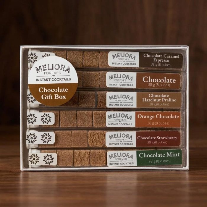 Deluxe Chocolate Martini Instant Cocktail Cube Gift Set 2