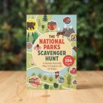 Educational National Parks Family Scavenger Hunt Book