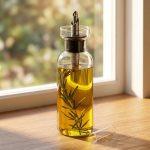 Elegant No-drip Oil & Vinegar Pourer