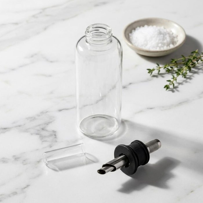 Elegant No-drip Oil & Vinegar Pourer 4